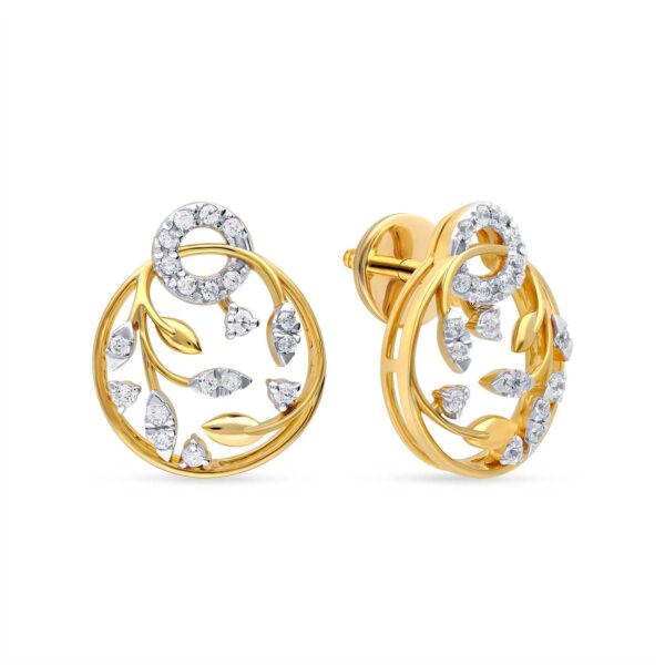 Shooting Star Diamond Pendant and Earrings Set - Image 2