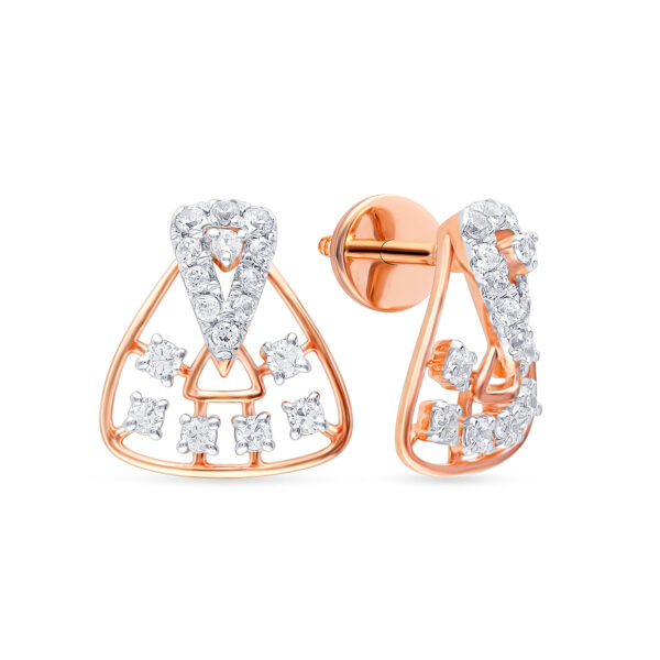 Celestial Essence Diamond Pendant and Earrings Set - Image 2