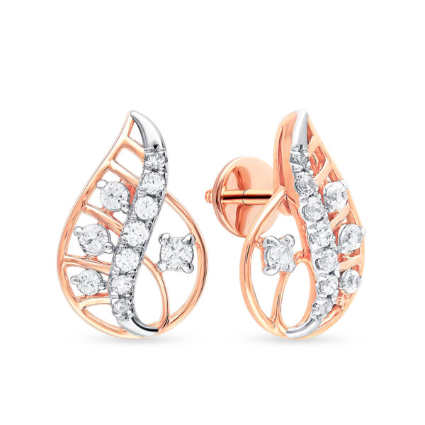 Luminous Nebula Diamond Pendant and Earring Set - Image 2