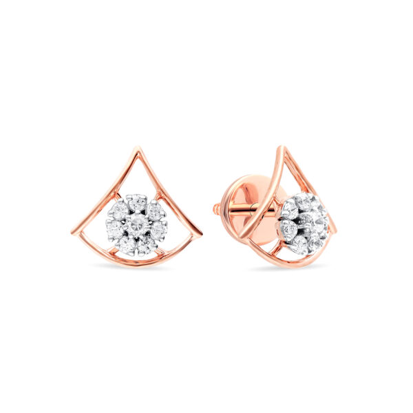 Nebula Essence Diamond Pendant with Earring Set - Image 2