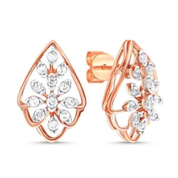 Aurum Aurora Diamond Pendant with Earring Set - Image 2