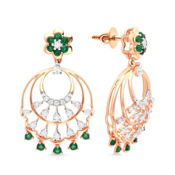Whimsy in Radiance Diamond Pendant With Earring Set - Image 2