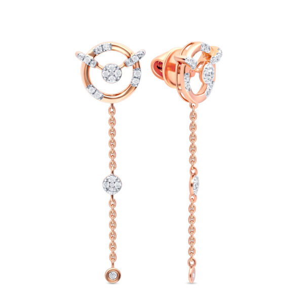Charmed Luminescence Diamond Pendant with Earring Set - Image 2