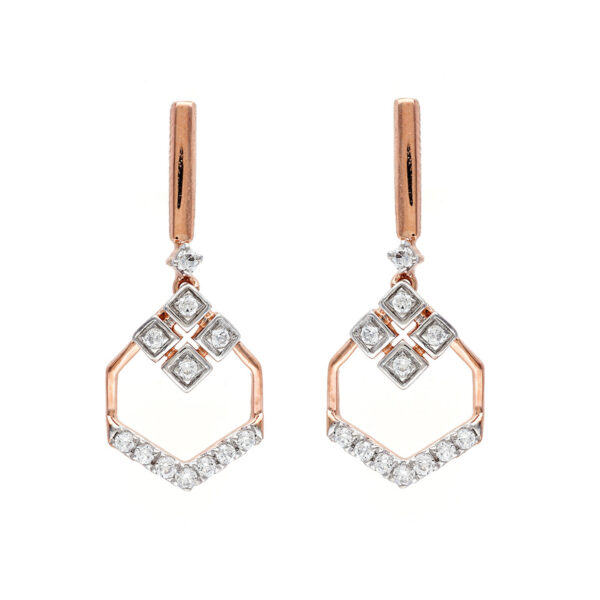 Galactic Dream Diamond Pendant and Earrings Set - Image 2