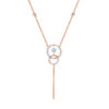 Aetherial Charm Diamond Pendant with Earring Set