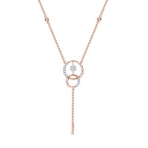 Aetherial Charm Diamond Pendant with Earring Set
