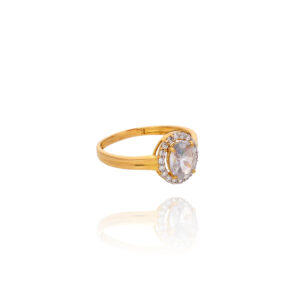 Anika Charm Gold Ring