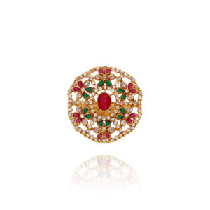 Auraya Spark Gold Cocktail Ring