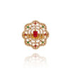 Aurelia Pulse Gold Cocktail Ring