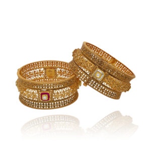 Auric Eternity Bangles for the Bride's Forever Glow