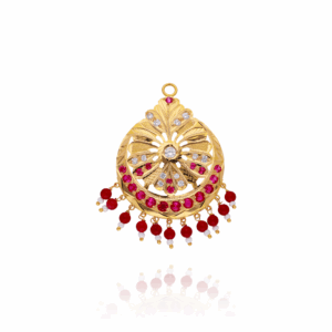 Auric Line Gold Maang Tikka