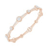 Aurora Elegance Diamond Bangle