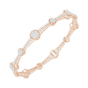 Aurora Elegance Diamond Bangle