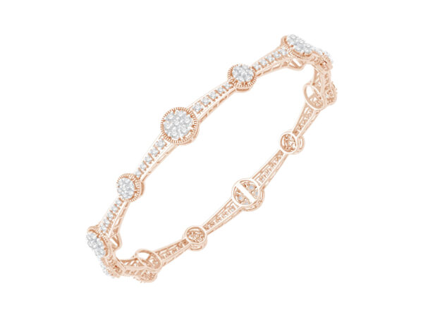 Aurora Elegance Diamond Bangle