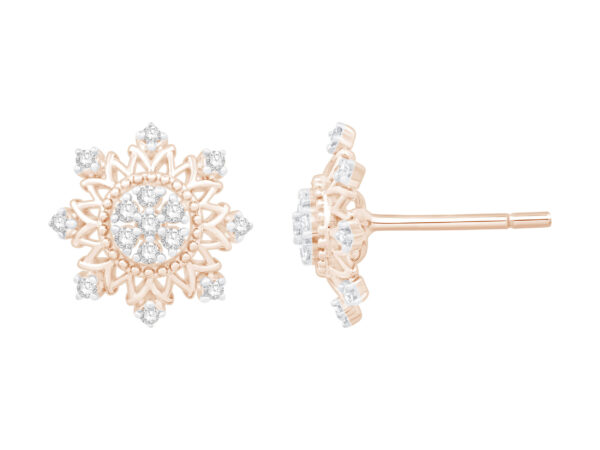 Aurora Stars Diamond Earring