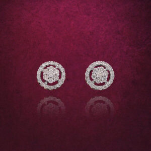 Aurora Studs Diamond Earrings