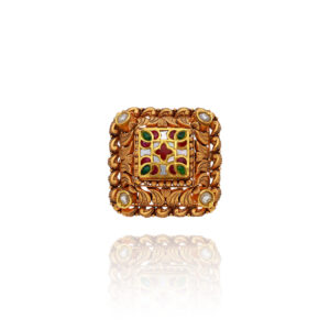 Bold & Beautiful Gold Cocktail Ring for Women