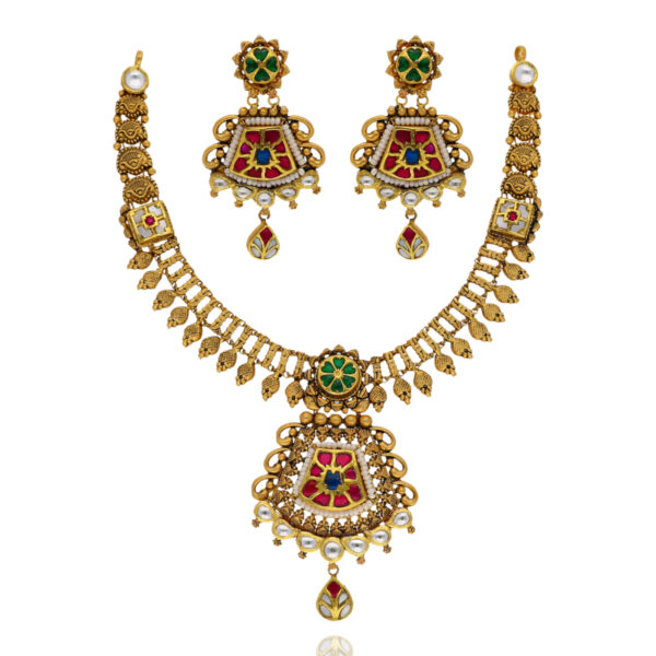 Bridal Serenity Gold Necklace