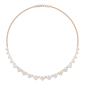 Celestial Bloom Diamond Necklace Set
