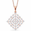 Celestial Charm Diamond Pendant and Earrings
