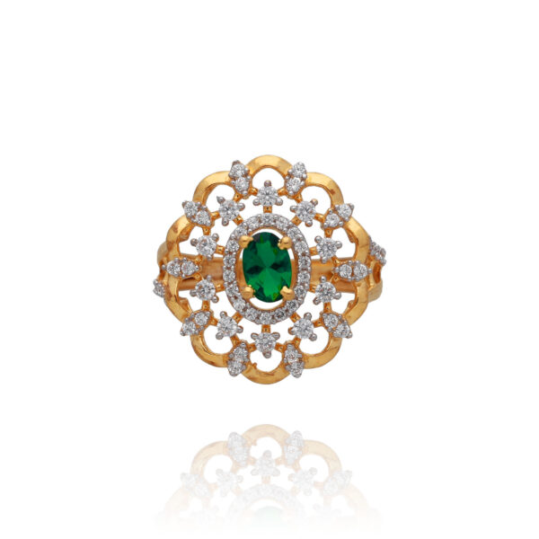 Celestial Twinkle Gold Ring