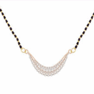 Celestial Union Diamond Tanmaniya Mangalsutra