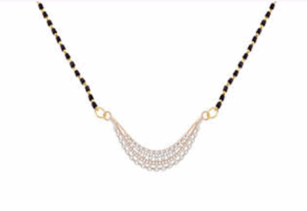Celestial Union Diamond Tanmaniya Mangalsutra