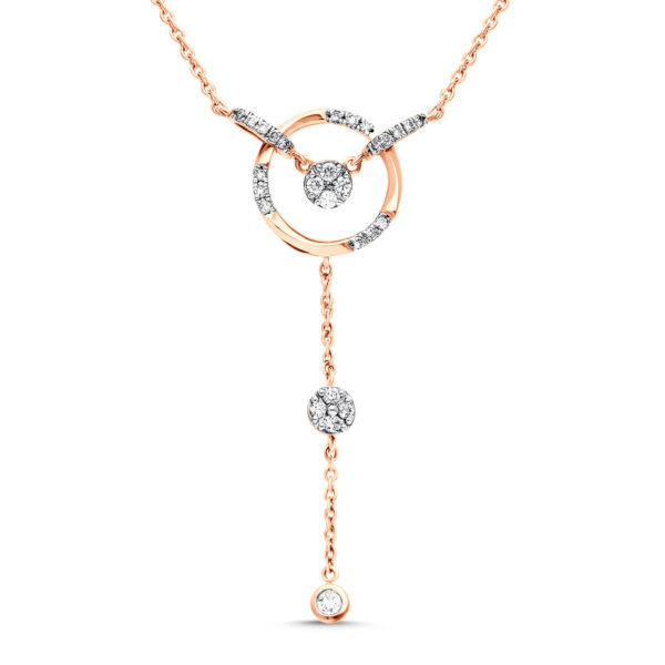 Charmed Luminescence Diamond Pendant with Earring Set