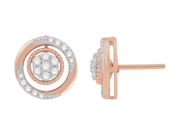 Circle of Grace Diamond Earring