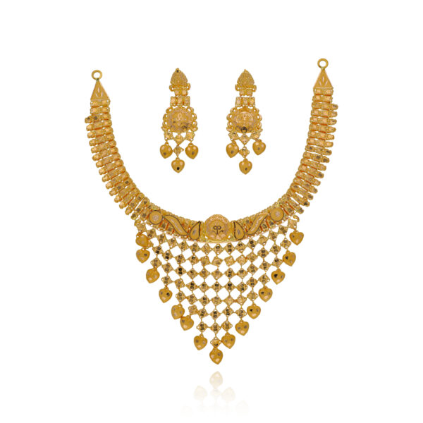 Classic Beauty Gold Necklace Set