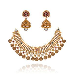 Classic Majesty Perfect Antique Gold Necklace