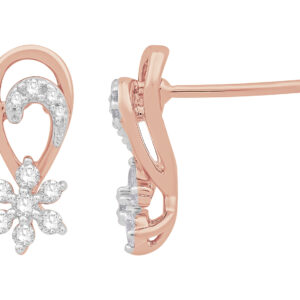 Crystal Cascade Diamond Earring