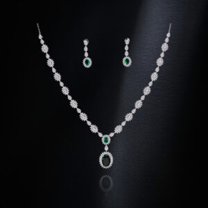 Crystal Magic Silver Set