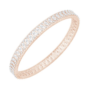 Dazzle in Every Curve Diamond Bangle