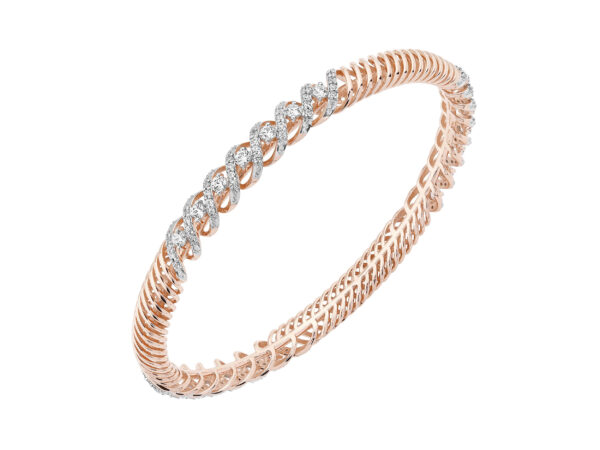 Dazzle in Motion Dynamic Diamond Bangle
