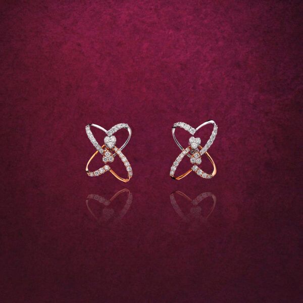 Dazzle Mist Diamond Earrings
