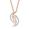 Dazzling Aura Diamond Pendant