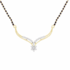 Dazzling Devotion Diamond Tanmaniya Mangalsutra