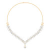 Dazzling Meadow Diamond Necklace Set