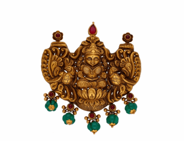 Divinity in Gold Temple Pendant