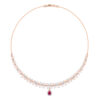 Dreamy Cascade Diamond Necklace Set