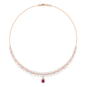 Dreamy Cascade Diamond Necklace Set