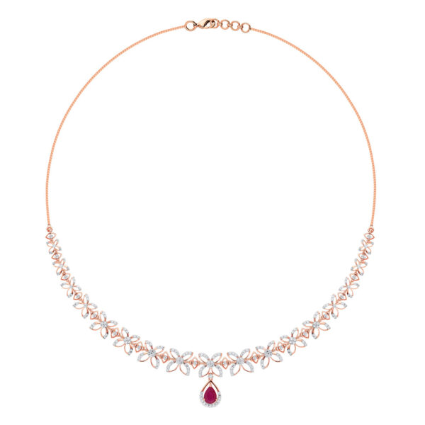 Dreamy Cascade Diamond Necklace Set