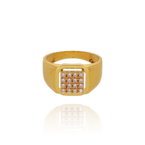 Elan Signature Gold Ring for Men
