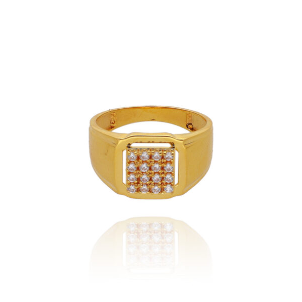 Elan Signature Gold Ring for Men