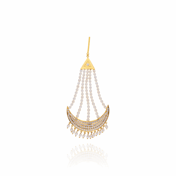 Empress Elegance Gold Jhummar