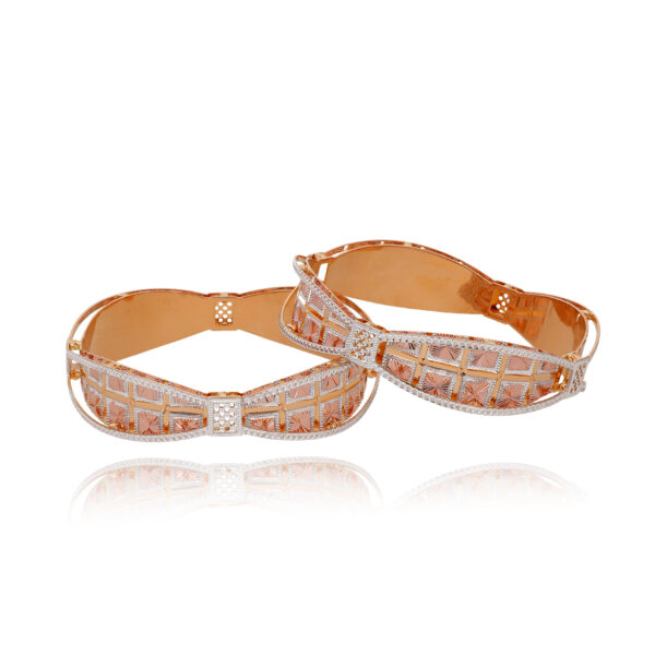 Empress Glow Gold Bangles for Women