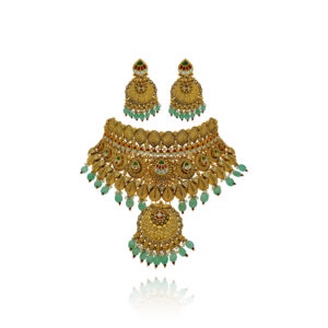 Empress Lineage Gold Choker Set
