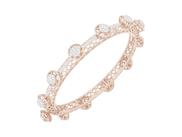 Enchanted Reflection Magic of Diamond Bangle