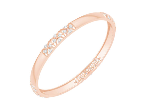 Enchanting Embrace Diamond Bangle